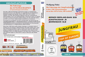 Buchcover Die Fahrzeuge der Jungfraubahnen 1 | Wolfgang Finke | EAN 9783981366921 | ISBN 3-9813669-2-1 | ISBN 978-3-9813669-2-1