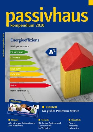 Buchcover Passivhaus Kompendium 2010 - eBook  | EAN 9783981376104 | ISBN 3-9813761-0-2 | ISBN 978-3-9813761-0-4