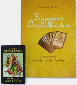 Buchcover Set mit Buch und Karten: Zigeuner Orakelkarten | Carola Riß-Tafilaj | EAN 9783981434194 | ISBN 3-9814341-9-6 | ISBN 978-3-9814341-9-4