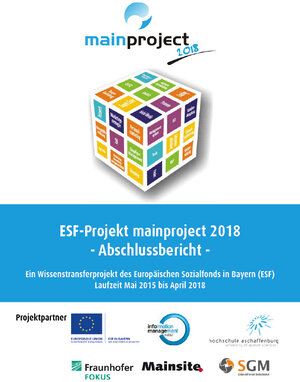 Buchcover ESF-Projekt mainproject 2018 | Meike Schumacher | EAN 9783981512090 | ISBN 3-9815120-9-X | ISBN 978-3-9815120-9-0