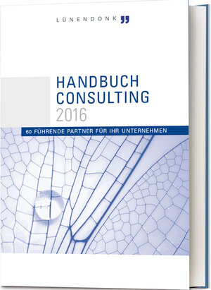 Buchcover Handbuch Consulting 2016 | Hans-Werner Wurzel | EAN 9783981515732 | ISBN 3-9815157-3-0 | ISBN 978-3-9815157-3-2