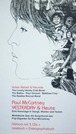 Buchcover Paul McCartney: YESTERDAY & Heute | Volker Rebell | EAN 9783981545609 | ISBN 3-9815456-0-5 | ISBN 978-3-9815456-0-9