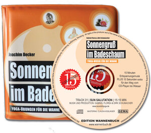 Buchcover Sonnengruß im Badeschaum (Badebuch mit Audio-CD) | Joachim Becker | EAN 9783981598926 | ISBN 3-9815989-2-X | ISBN 978-3-9815989-2-6