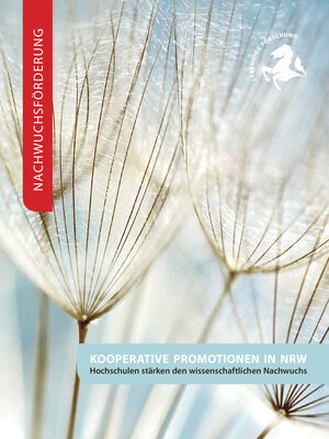 Buchcover Nachwuchsförderung: Kooperative Promotionen in NRW  | EAN 9783981642223 | ISBN 3-9816422-2-8 | ISBN 978-3-9816422-2-3