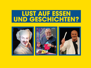 Buchcover Lust auf Essen und Geschichten? | Michael Becker | EAN 9783981774115 | ISBN 3-9817741-1-6 | ISBN 978-3-9817741-1-5