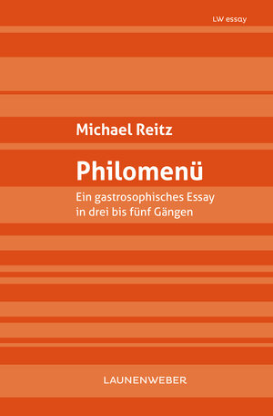 Buchcover Philomenü | Michael Reitz | EAN 9783981792003 | ISBN 3-9817920-0-9 | ISBN 978-3-9817920-0-3