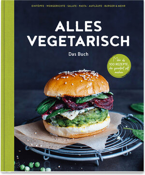 Buchcover Alles vegetarisch - Das Buch  | EAN 9783981800548 | ISBN 3-9818005-4-0 | ISBN 978-3-9818005-4-8