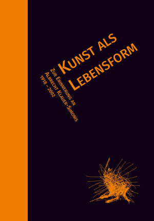 Buchcover Kunst als Lebensform  | EAN 9783981813517 | ISBN 3-9818135-1-0 | ISBN 978-3-9818135-1-7