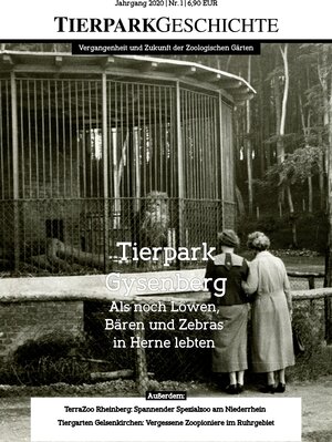Buchcover Tierparkgeschichte 01/2020  | EAN 9783981813944 | ISBN 3-9818139-4-4 | ISBN 978-3-9818139-4-4
