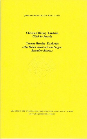 Buchcover Joseph-Breitbach-Preis 2019 | Christian Döring | EAN 9783981866247 | ISBN 3-9818662-4-X | ISBN 978-3-9818662-4-7