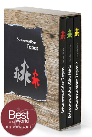Buchcover Schwarzwälder Tapas Schuberbox - "Beste Kochbuchserie des Jahres" weltweit | Manuel Wassmer | EAN 9783981896183 | ISBN 3-9818961-8-1 | ISBN 978-3-9818961-8-3