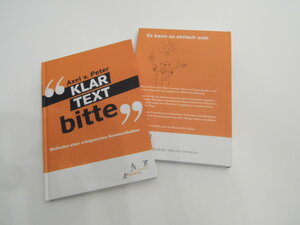 Buchcover Klartext bitte | Axel von Peter | EAN 9783981938548 | ISBN 3-9819385-4-2 | ISBN 978-3-9819385-4-8