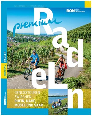 Buchcover PremiumRadeln - Genusstouren zwischen Rhein, Nahe, Mosel und Saar | Harald Hartusch | EAN 9783982034423 | ISBN 3-9820344-2-6 | ISBN 978-3-9820344-2-3