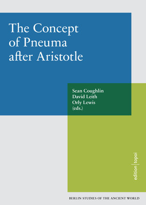 Buchcover The Concept of Pneuma after Aristotle  | EAN 9783982067049 | ISBN 3-9820670-4-9 | ISBN 978-3-9820670-4-9