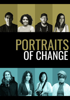 Buchcover Portraits of Change  | EAN 9783982128818 | ISBN 3-9821288-1-1 | ISBN 978-3-9821288-1-8