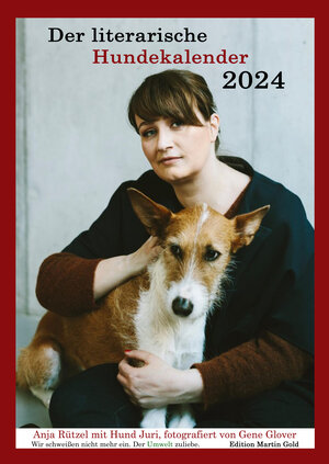 Buchcover Der literarische Hundekalender 2024  | EAN 9783982150376 | ISBN 3-9821503-7-X | ISBN 978-3-9821503-7-6