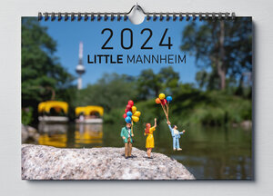 Buchcover Little Mannheim Kalender 2024 (Wandkalender DIN A3 Quer)  | EAN 9783982228990 | ISBN 3-9822289-9-9 | ISBN 978-3-9822289-9-0