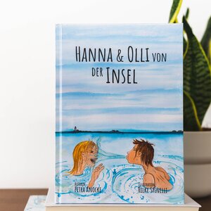 Buchcover Hanna und Olli von der Insel | Petra Knocke | EAN 9783982405803 | ISBN 3-9824058-0-7 | ISBN 978-3-9824058-0-3