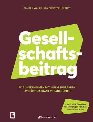 Buchcover Gesellschaftsbeitrag | Dominik von Au | EAN 9783982423913 | ISBN 3-9824239-1-0 | ISBN 978-3-9824239-1-3