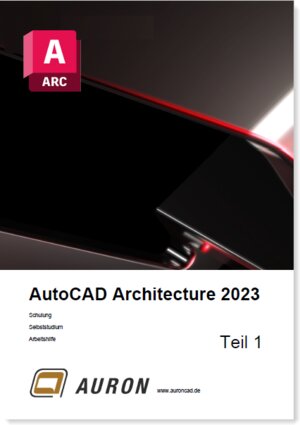 Buchcover AutoCAD Architecture 2023 Teil 1 | Christina Kehle | EAN 9783982430812 | ISBN 3-9824308-1-X | ISBN 978-3-9824308-1-2