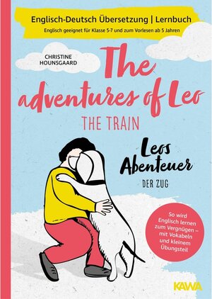 Buchcover Leos Abenteuer - der Zug   The adventures of Leo - the train   Englisch-Deutsch Übersetzung   Lernbuch | Christine Hounsgaard | EAN 9783985229543 | ISBN 3-98522-954-6 | ISBN 978-3-98522-954-3