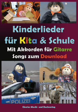 Buchcover Kinderlieder für Kita & Schule mit Akkorden für Gitarre | Heike Eberius-von Hammel | EAN 9783985274543 | ISBN 3-98527-454-1 | ISBN 978-3-98527-454-3