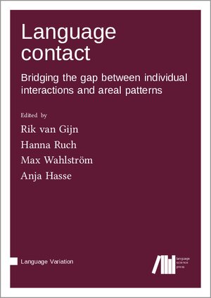 Buchcover Language contact | Anja Hasse | EAN 9783985540785 | ISBN 3-98554-078-0 | ISBN 978-3-98554-078-5