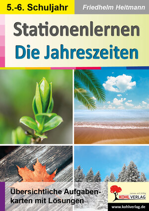 Buchcover Stationenlernen Die Jahreszeiten | Friedhelm Heitmann | EAN 9783985581573 | ISBN 3-98558-157-6 | ISBN 978-3-98558-157-3
