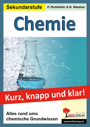 Buchcover Chemie - Kurz, knapp & klar! | Petra Pichlhöfer | EAN 9783985581610 | ISBN 3-98558-161-4 | ISBN 978-3-98558-161-0