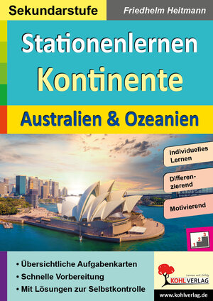 Buchcover Stationenlernen Kontinente / Australien und Ozeanien | Friedhelm Heitmann | EAN 9783985581726 | ISBN 3-98558-172-X | ISBN 978-3-98558-172-6