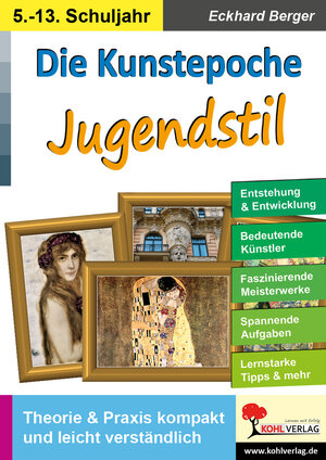 Buchcover Die Kunstepoche JUGENDSTIL | Eckhard Berger | EAN 9783985582105 | ISBN 3-98558-210-6 | ISBN 978-3-98558-210-5