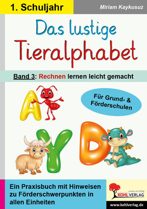 Buchcover Das lustige Tieralphabet 3 | Miriam Kaykusuz | EAN 9783985582211 | ISBN 3-98558-221-1 | ISBN 978-3-98558-221-1