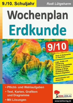 Buchcover Wochenplan Erdkunde / Klasse 9-10 | Rudi Lütgeharm | EAN 9783985583348 | ISBN 3-98558-334-X | ISBN 978-3-98558-334-8