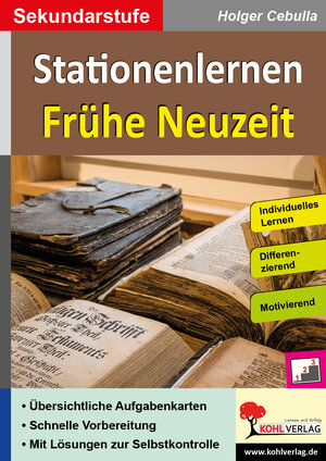 Buchcover Stationenlernen Frühe Neuzeit | Holger Cebulla | EAN 9783985583409 | ISBN 3-98558-340-4 | ISBN 978-3-98558-340-9