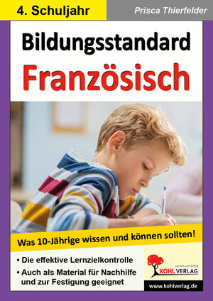 Buchcover Bildungsstandard Französisch | Prisca Thierfelder | EAN 9783985583546 | ISBN 3-98558-354-4 | ISBN 978-3-98558-354-6