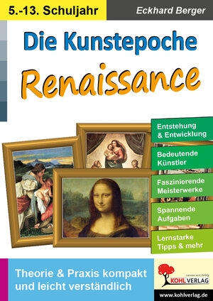 Buchcover Die Kunstepoche RENAISSANCE | Eckhard Berger | EAN 9783985583935 | ISBN 3-98558-393-5 | ISBN 978-3-98558-393-5