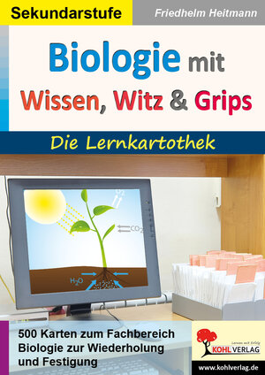 Buchcover Biologie mit Wissen, Witz & Grips | Friedhelm Heitmann | EAN 9783985585663 | ISBN 3-98558-566-0 | ISBN 978-3-98558-566-3