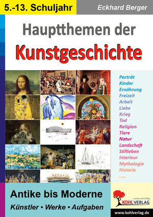 Buchcover Hauptthemen der Kunstgeschichte | Eckhard Berger | EAN 9783985588718 | ISBN 3-98558-871-6 | ISBN 978-3-98558-871-8