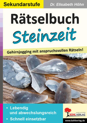 Buchcover Rätselbuch Steinzeit | Elisabeth Höhn | EAN 9783985588831 | ISBN 3-98558-883-X | ISBN 978-3-98558-883-1