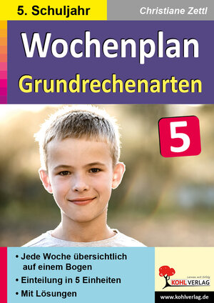 Buchcover Wochenplan Grundrechenarten / Klasse 5 | Christiane Zettl | EAN 9783985589005 | ISBN 3-98558-900-3 | ISBN 978-3-98558-900-5
