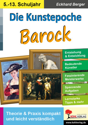 Buchcover Die Kunstepoche BAROCK | Eckhard Berger | EAN 9783985589401 | ISBN 3-98558-940-2 | ISBN 978-3-98558-940-1