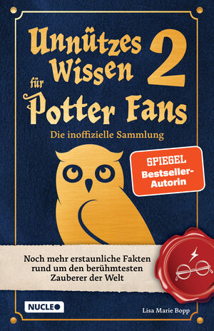 Buchcover Unnützes Wissen für Potter-Fans 2 – Die inoffizielle Sammlung | Lisa Marie Bopp | EAN 9783985610266 | ISBN 3-98561-026-6 | ISBN 978-3-98561-026-6
