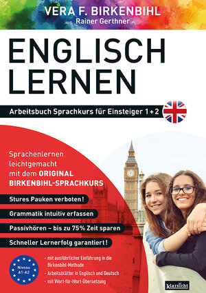 Buchcover Arbeitsbuch zu Englisch lernen Einsteiger 1+2 | Vera F. Birkenbihl | EAN 9783985840014 | ISBN 3-98584-001-6 | ISBN 978-3-98584-001-4