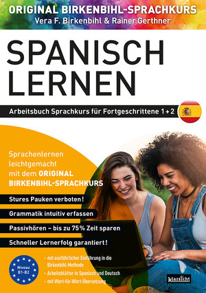 Buchcover Arbeitsbuch zu Spanisch lernen Fortgeschrittene 1+2 | Vera F. Birkenbihl | EAN 9783985840168 | ISBN 3-98584-016-4 | ISBN 978-3-98584-016-8