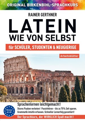 Buchcover Arbeitsbuch zu Latein wie von selbst | Rainer Gerthner | EAN 9783985840434 | ISBN 3-98584-043-1 | ISBN 978-3-98584-043-4
