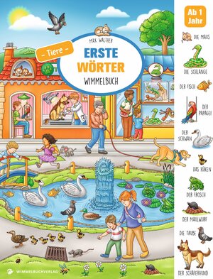 Buchcover Erste Wörter Wimmelbuch Tiere  | EAN 9783985852444 | ISBN 3-98585-244-8 | ISBN 978-3-98585-244-4