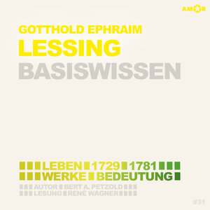 Buchcover Gotthold Ephraim Lessing ­– Basiswissen | Bert Alexander Petzold | EAN 9783985871315 | ISBN 3-98587-131-0 | ISBN 978-3-98587-131-5