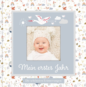 Buchcover Babyalbum mit Fensterausschnitt für das 1. Lebensjahr zum Eintragen der schönsten Momente und Erinnerungen mit Platz für Fotos | genderneutral für Jungen und Mädchen | Lisa Wirth | EAN 9783985950331 | ISBN 3-98595-033-4 | ISBN 978-3-98595-033-1