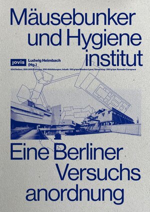 Buchcover Mäusebunker und Hygieneinstitut  | EAN 9783986120290 | ISBN 3-98612-029-7 | ISBN 978-3-98612-029-0