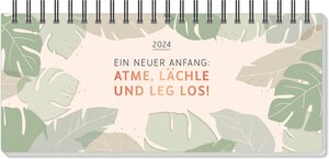 Buchcover Wochenplaner 2024 Ein neuer Anfang (mit Kalendarium)  | EAN 9783986360139 | ISBN 3-98636-013-1 | ISBN 978-3-98636-013-9